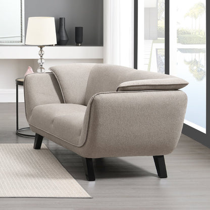 Nayeli Sofa, Brown Linen