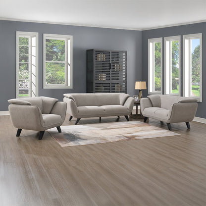 Nayeli Sofa, Brown Linen