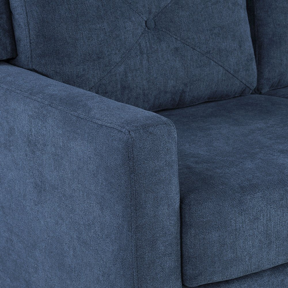 Horatio Sofa, Navy Chenille