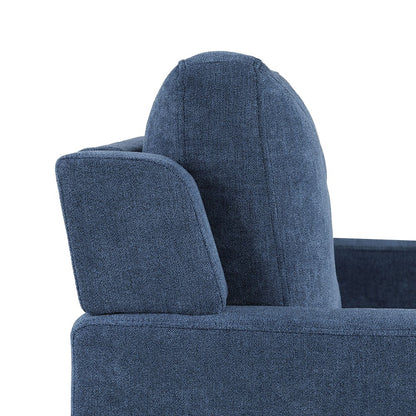 Horatio Sofa, Navy Chenille