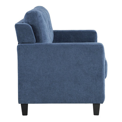 Horatio Loveseat, Navy Chenille