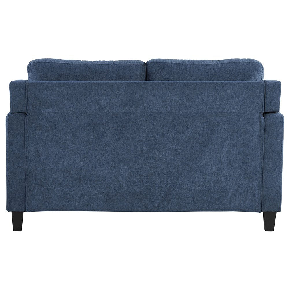 Horatio Loveseat, Navy Chenille