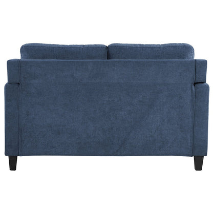Horatio Loveseat, Navy Chenille