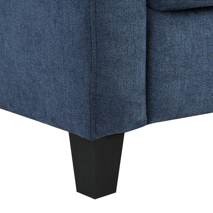 Horatio Loveseat, Navy Chenille