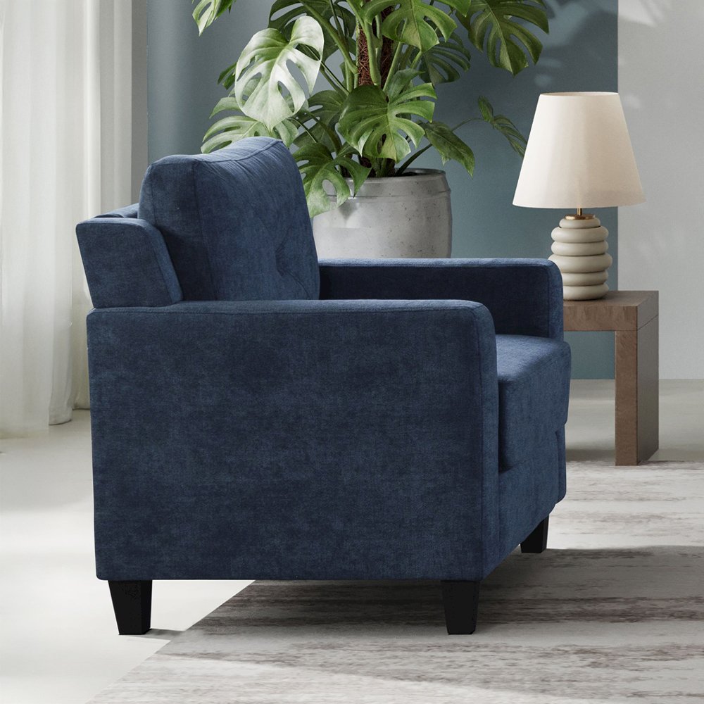 Horatio Chair, Navy Chenille