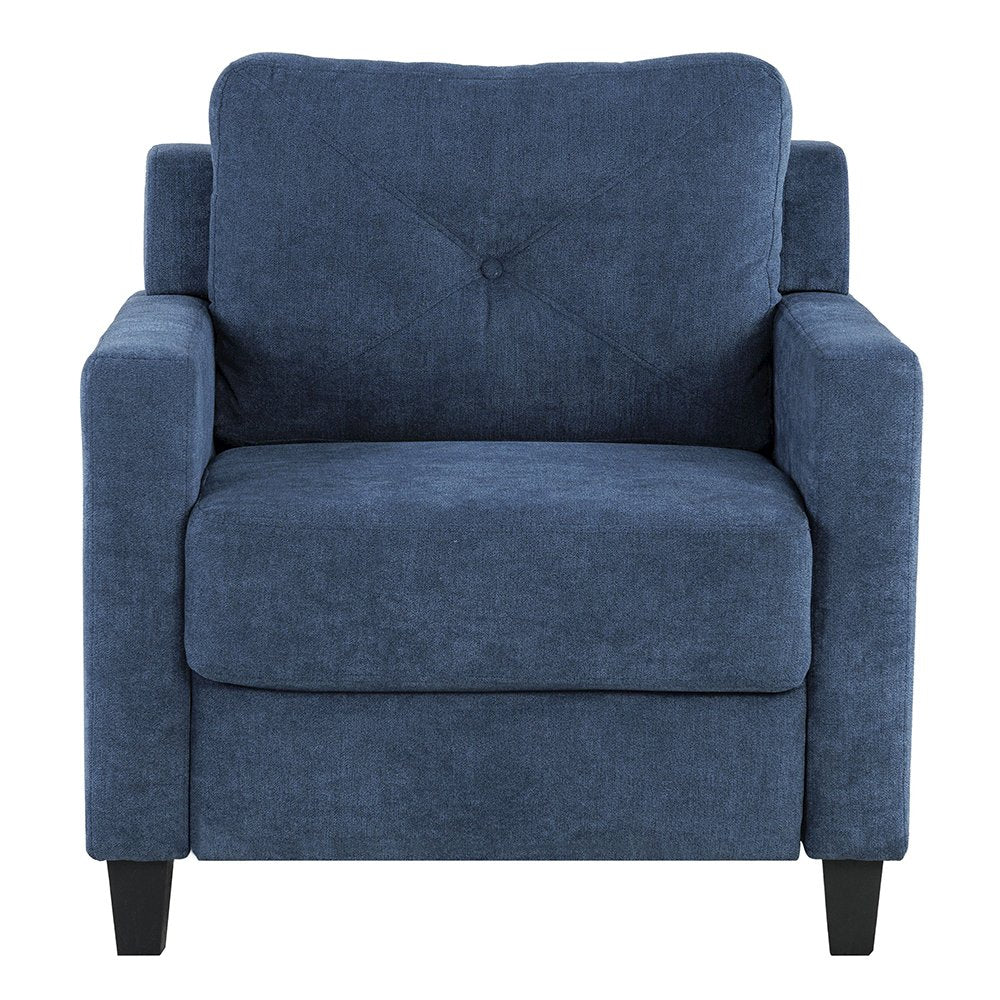 Horatio Chair, Navy Chenille