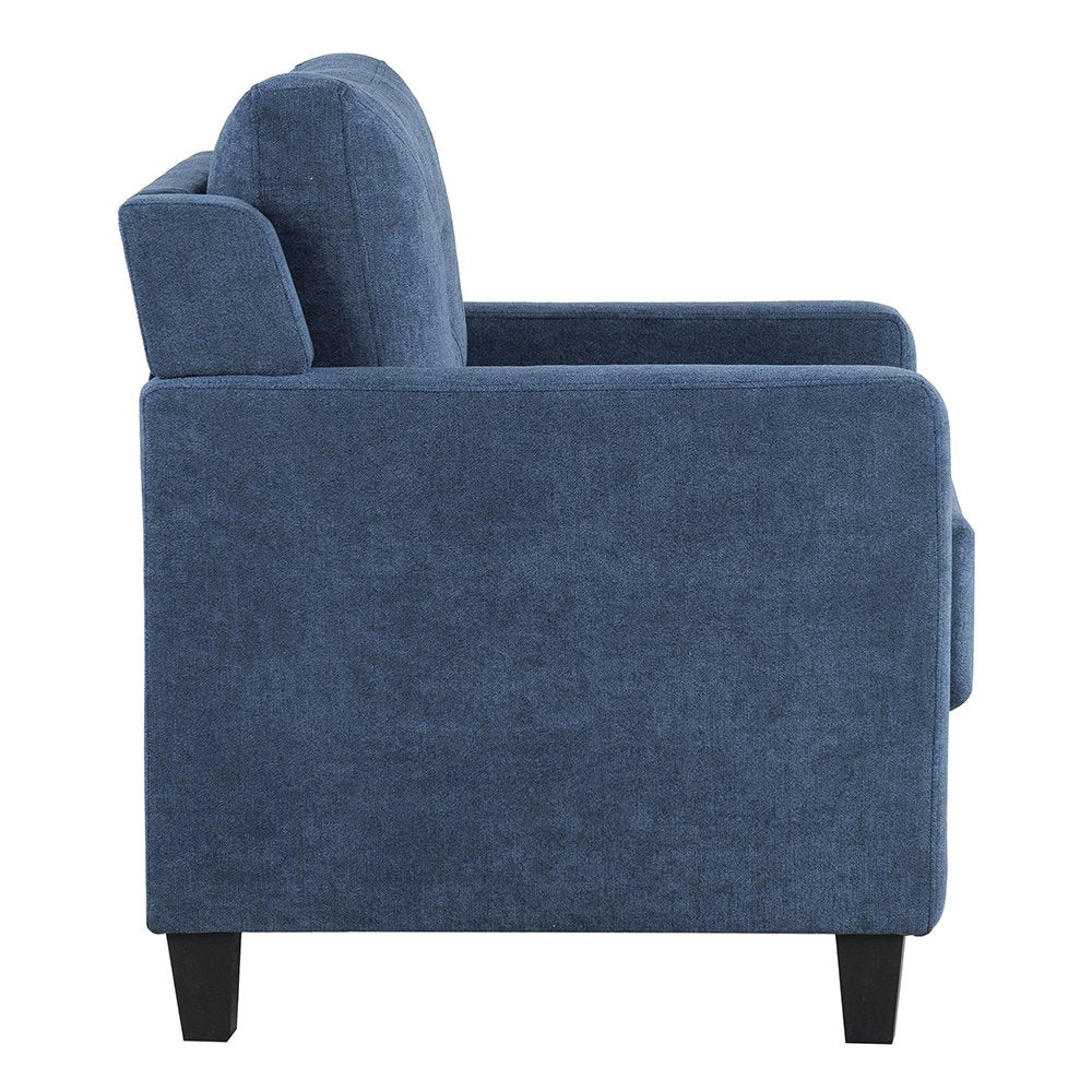 Horatio Chair, Navy Chenille