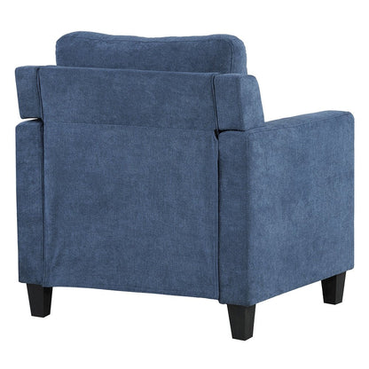 Horatio Chair, Navy Chenille