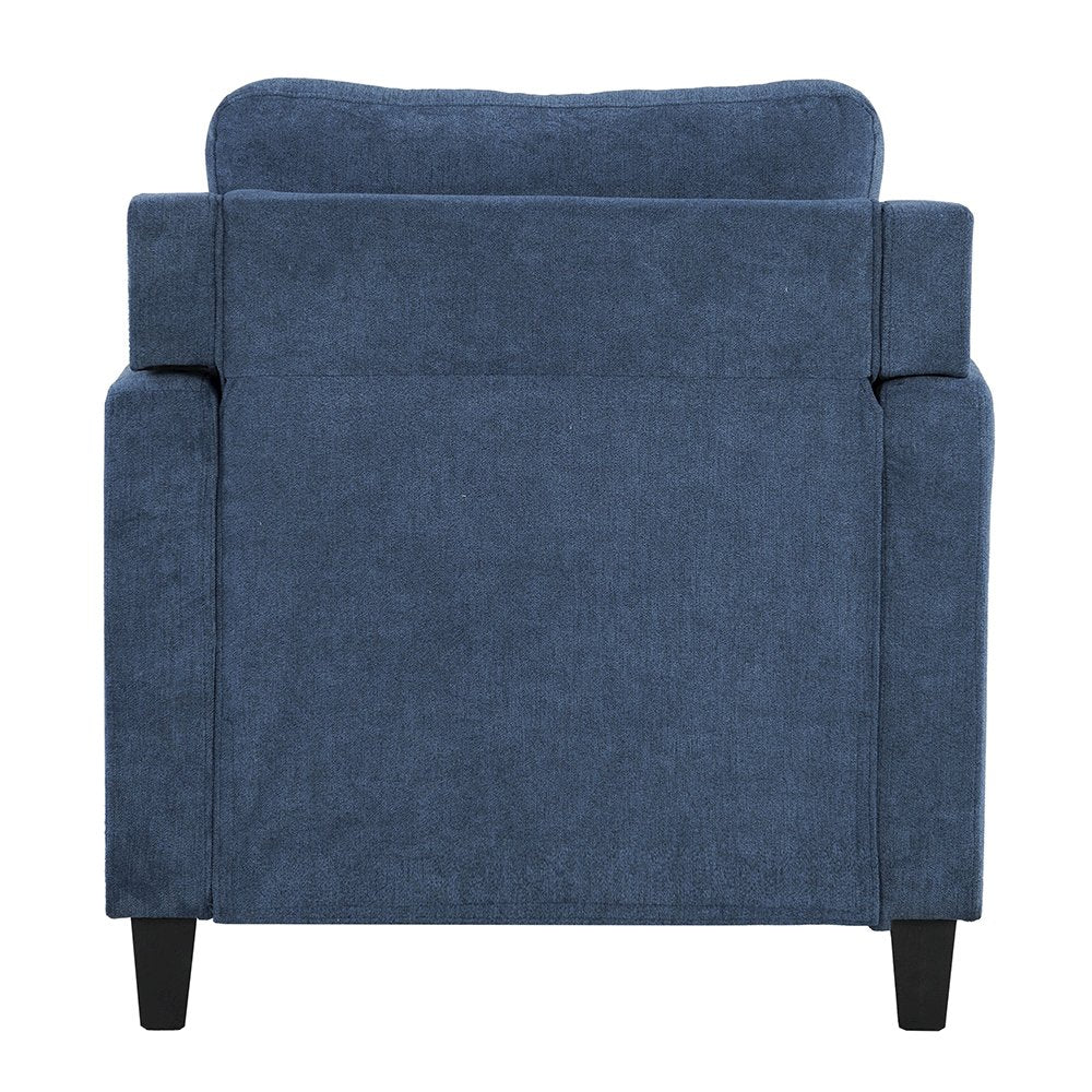 Horatio Chair, Navy Chenille