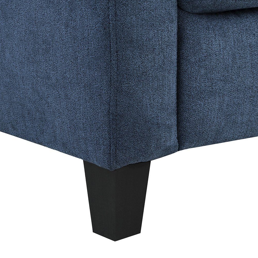 Horatio Chair, Navy Chenille