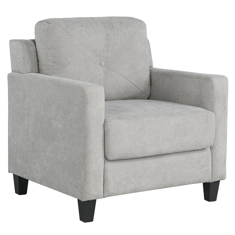 Horatio Chair, Taupe Chenille