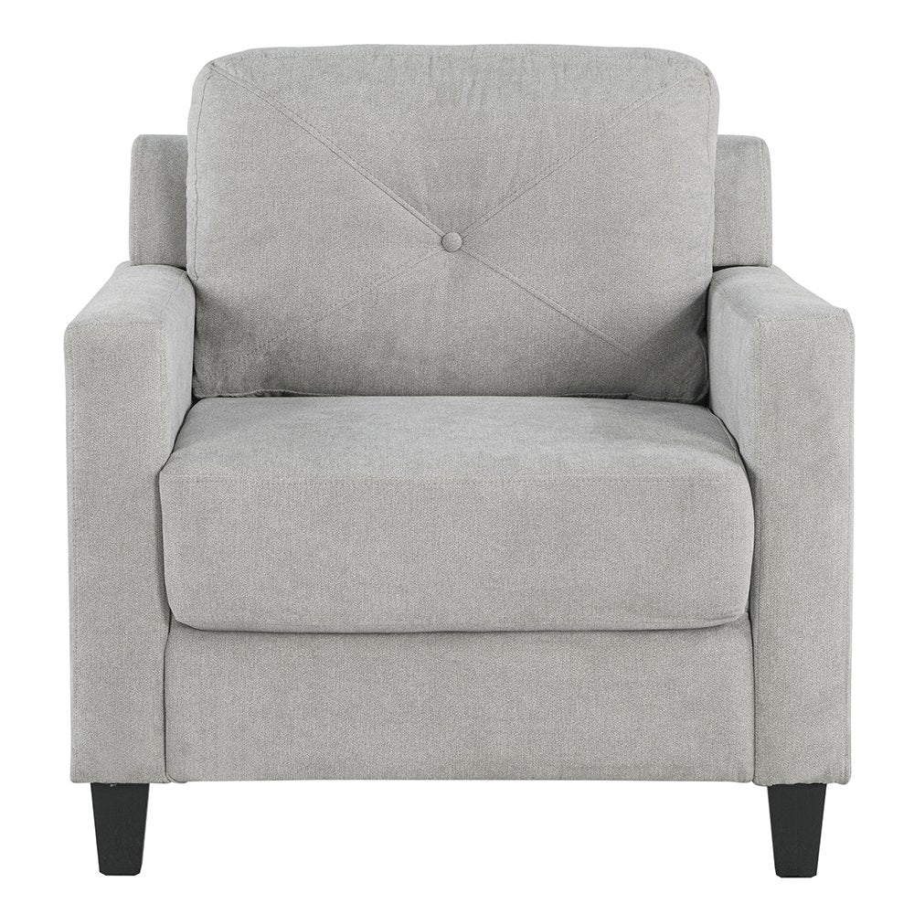 Horatio Chair, Taupe Chenille