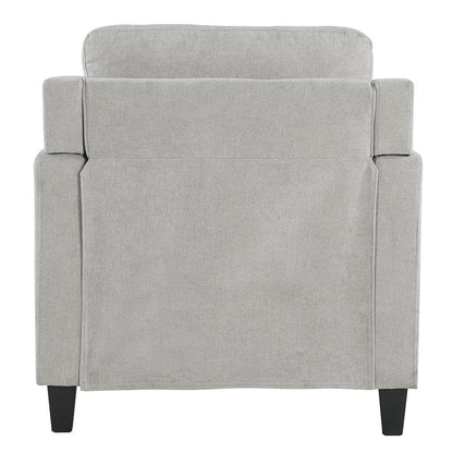 Horatio Chair, Taupe Chenille