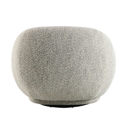 Isabel Accent Chair w/Swivel, 2 Tone Brown Boucle
