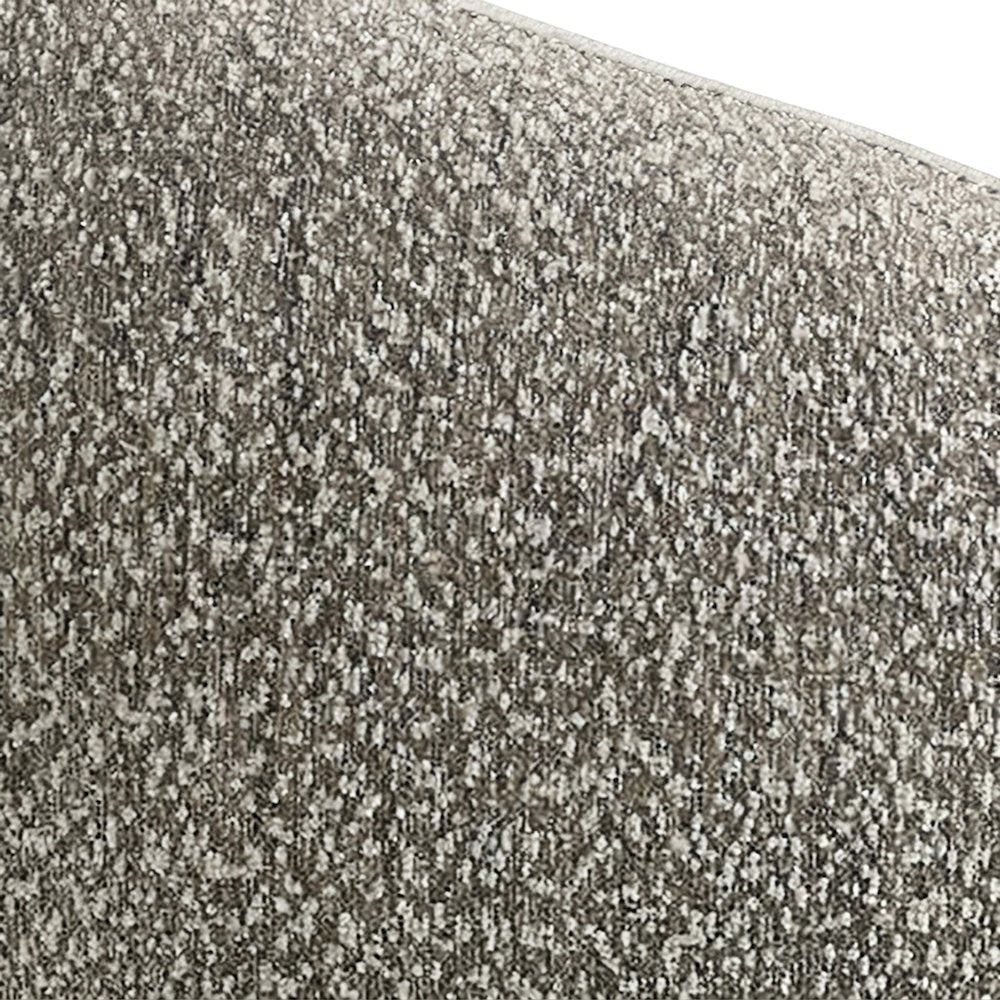 Boucle Upholstered Swivel Accent Chair, Comfy Reading Armchair, Brown Boucle