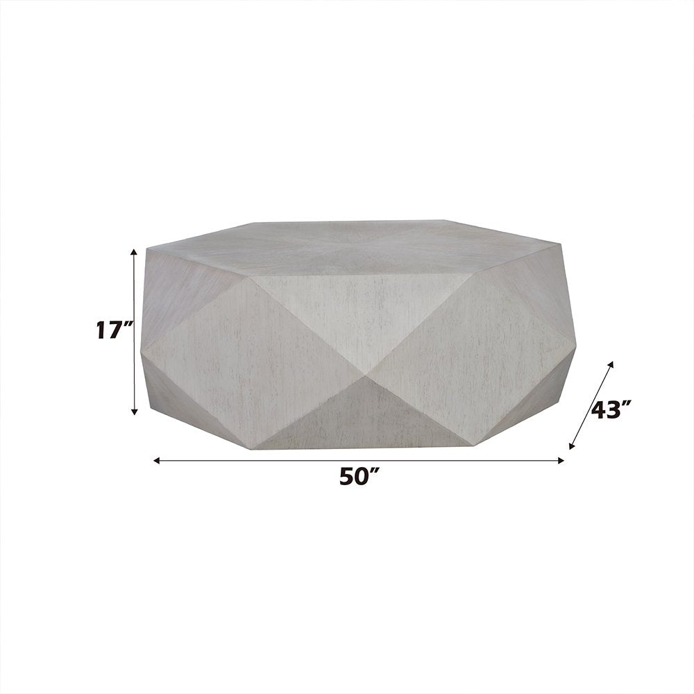 Hanniel Coffee Table, Antique White