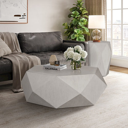Hanniel Coffee Table, Antique White