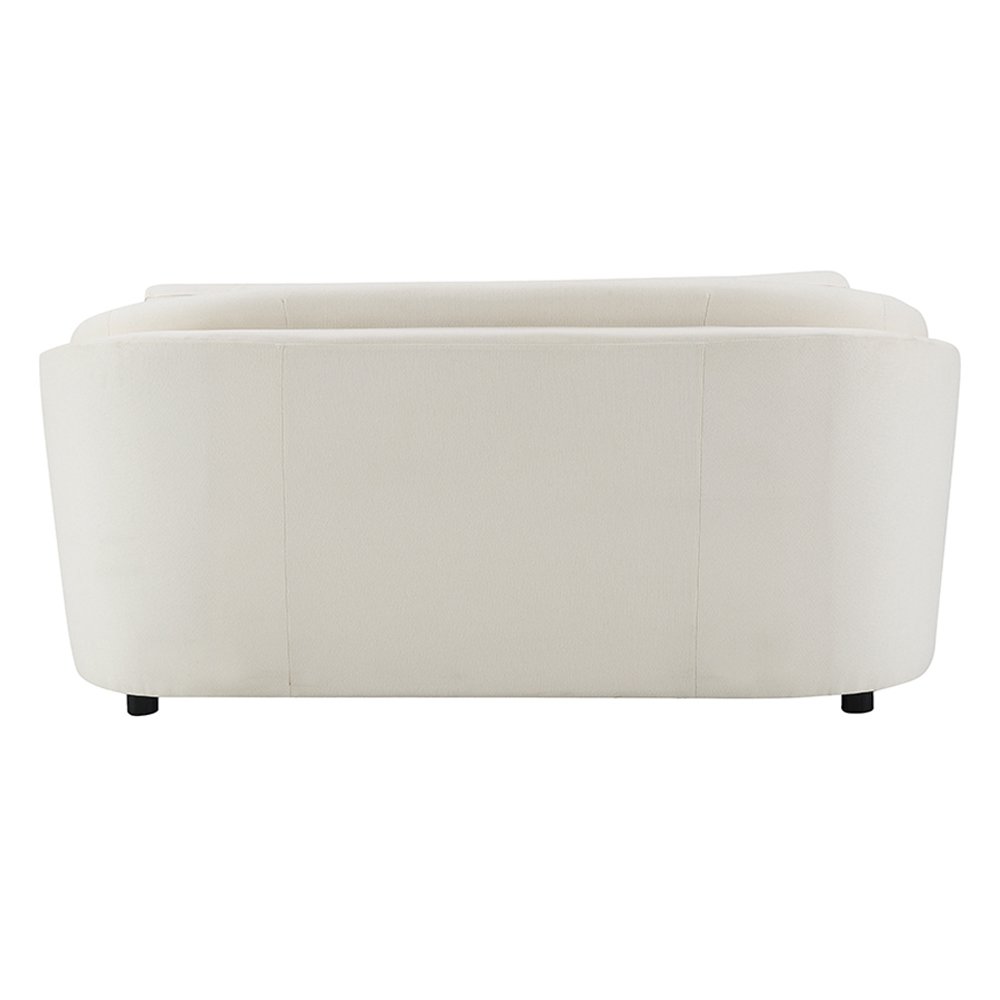 Mariko Loveseat w/2 Pillows, Beige Linen