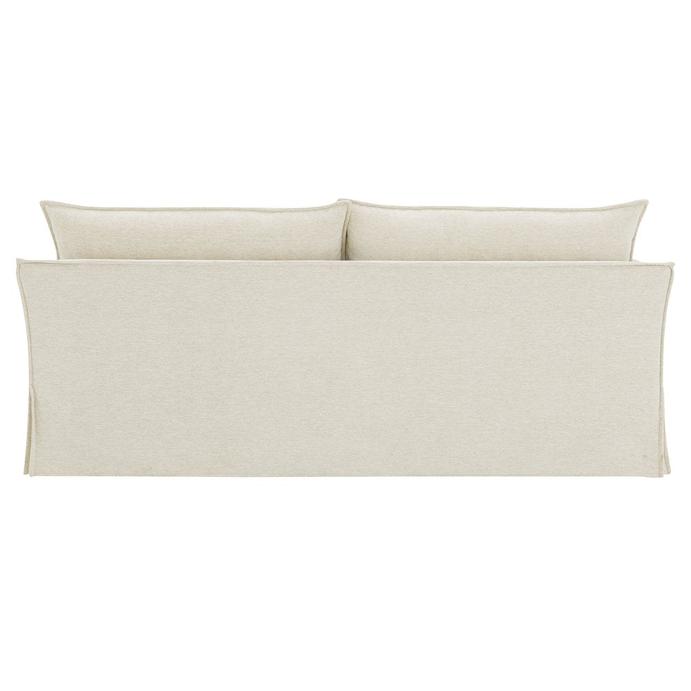 Shane Sofa w/2 Pillows, Beige Linen