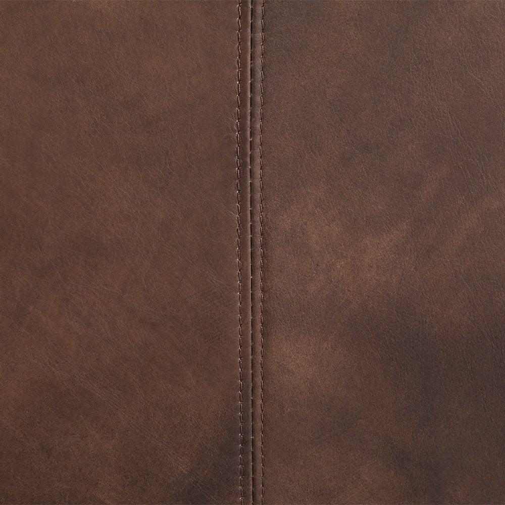 Jaron Sofa, Mocha Top Grain Leather