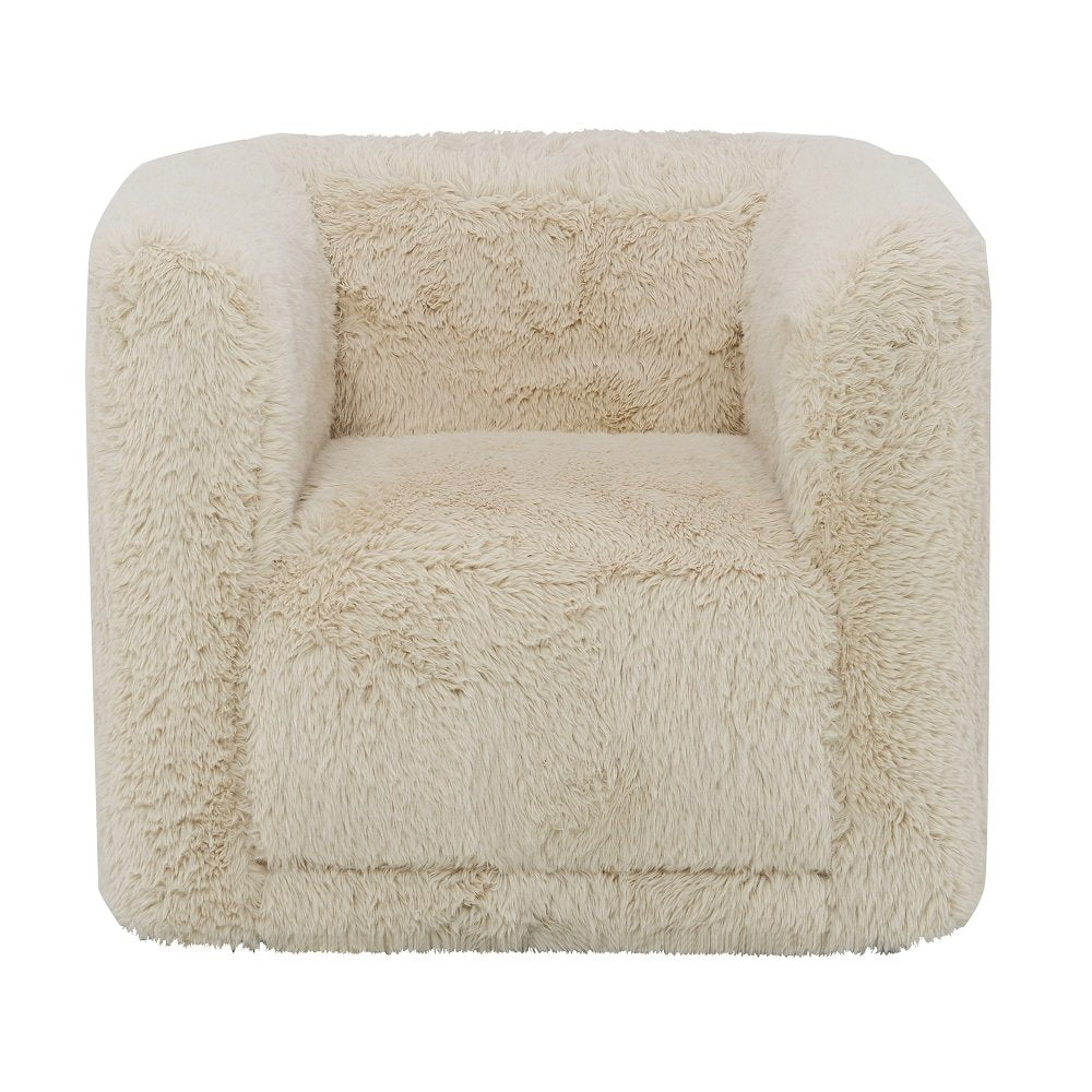 Upendo Chair w/Swivel, Beige Yakety Yak Sand