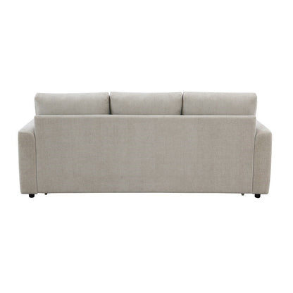 Leira Sofa w/Sleeper (Full Bed), Beige Linen