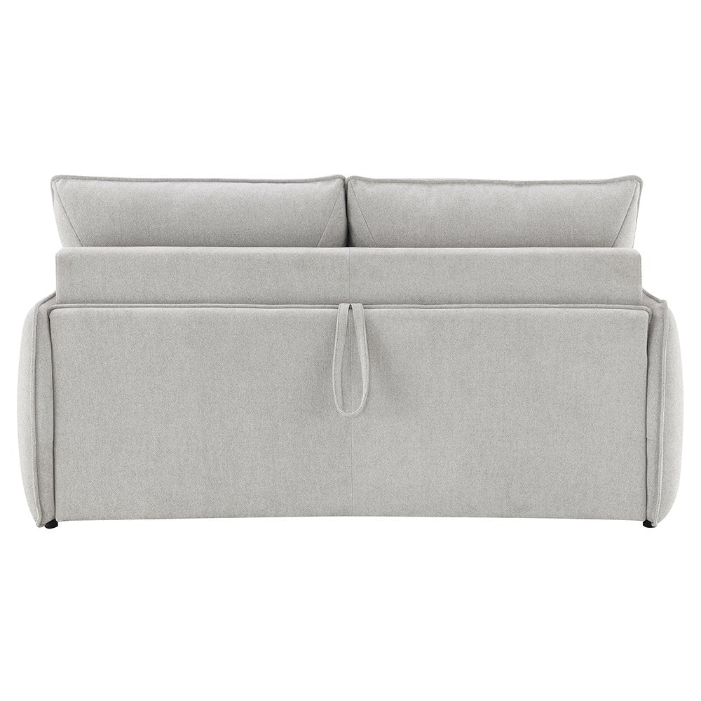 Jinn Sofa w/Sleeper (Full Bed), Beige Chenille
