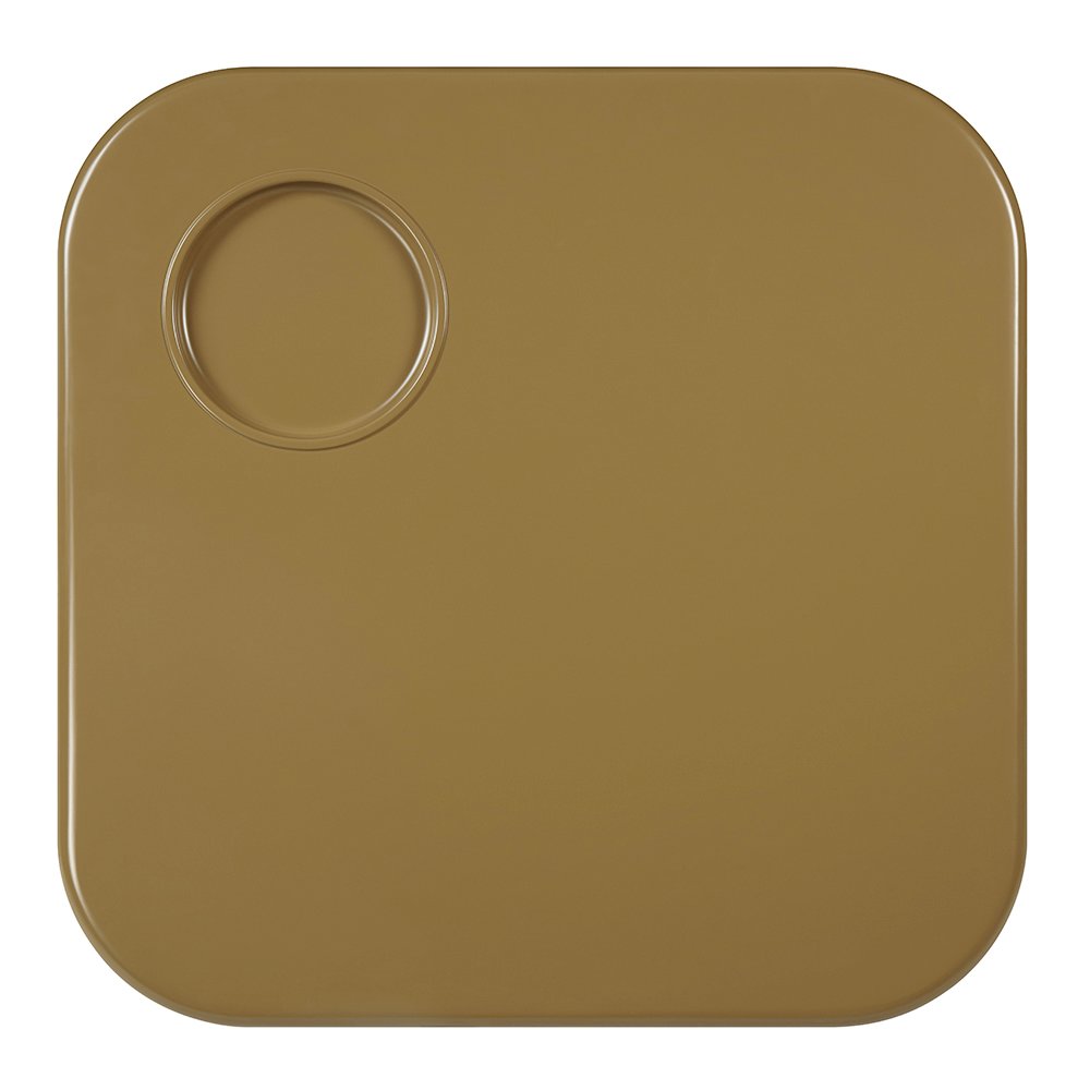 Joane Coffee Table, Yellowish Brown & Light Gray High Gloss