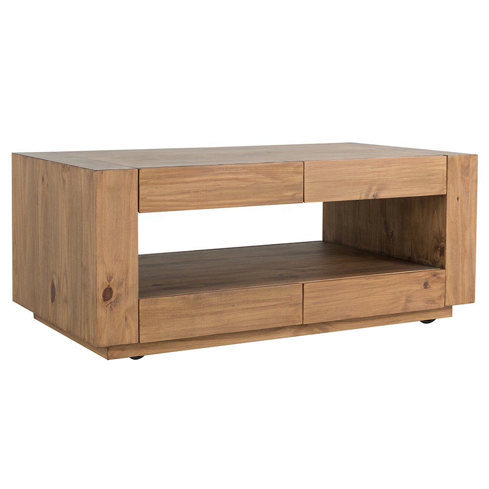 Harlan Coffee Table w/Caster, Oak