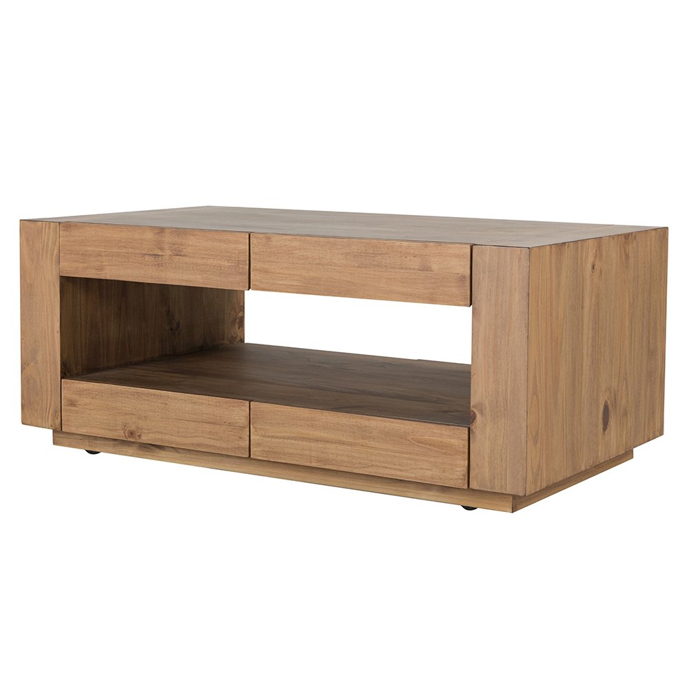 Harlan Coffee Table w/Caster, Oak