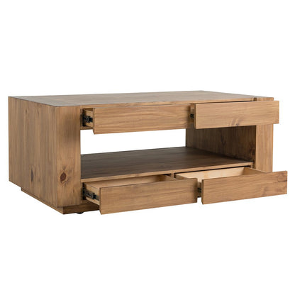 Harlan Coffee Table w/Caster, Oak