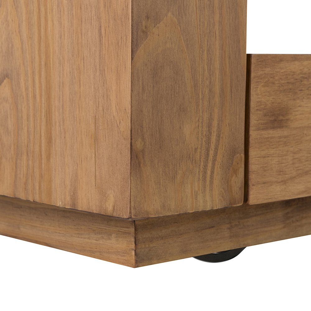 Harlan Coffee Table w/Caster, Oak