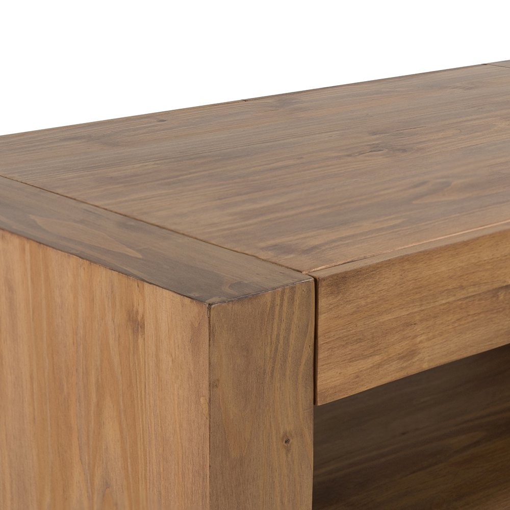 Harlan Coffee Table w/Caster, Oak