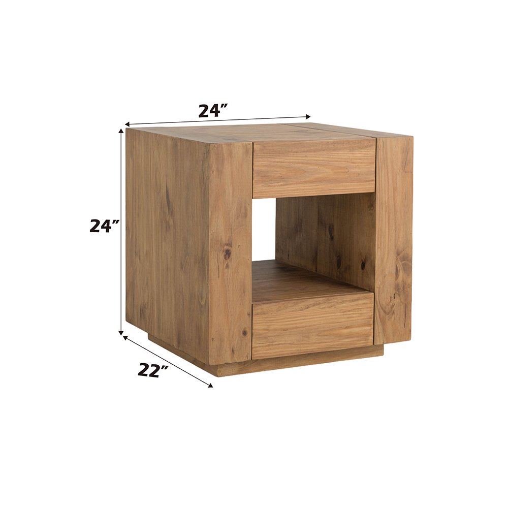 Harlan End Table, Oak