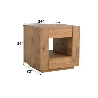 Harlan End Table, Oak
