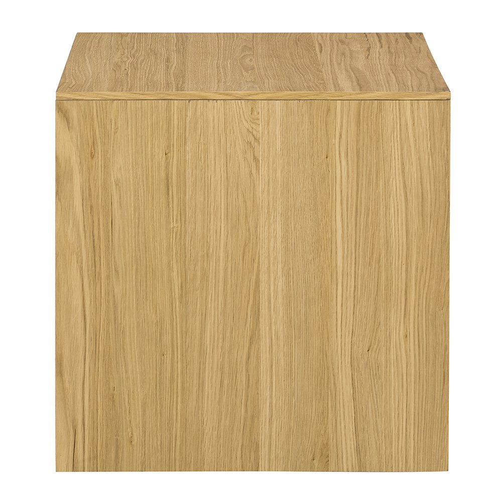 Harold End Table, Natural Oak