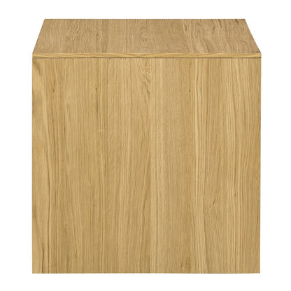 Harold End Table, Natural Oak