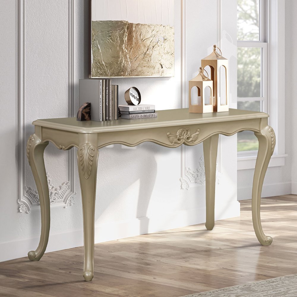 Libertee Sofa Table, Champagne