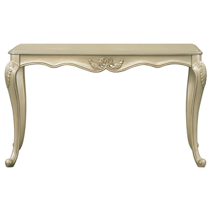 Libertee Sofa Table, Champagne