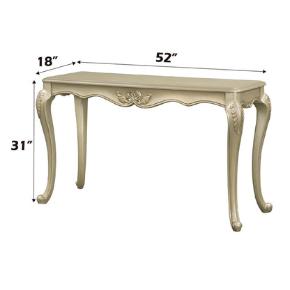 Libertee Sofa Table, Champagne