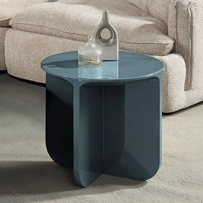 Lamond End Table, Dark Olivish Gray High Gloss