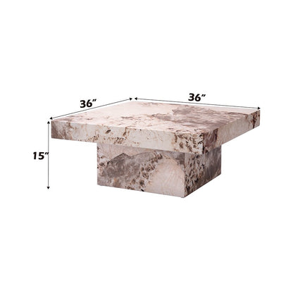 Fultan Coffee Table, Engineered Stone