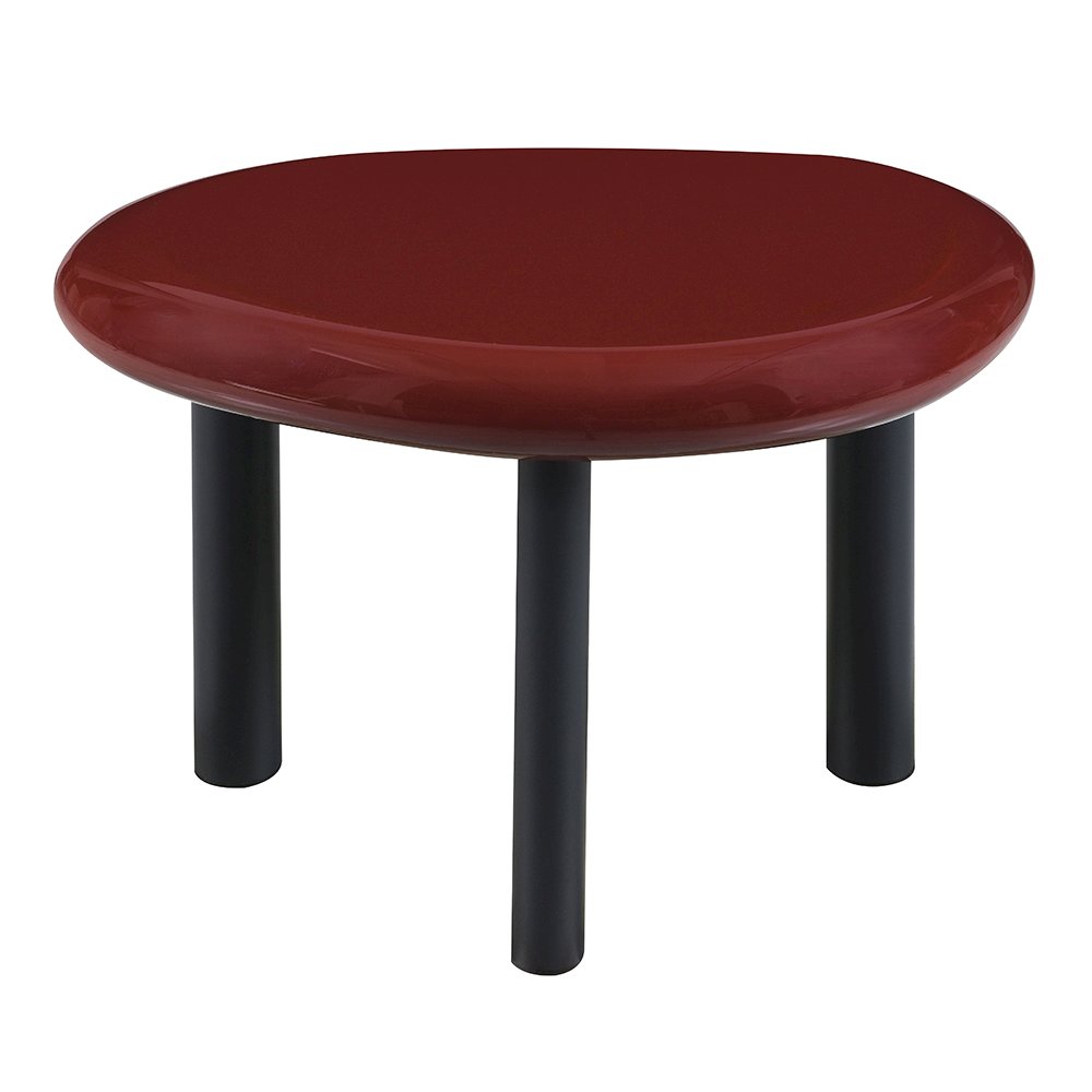 Eddie End Table, Red High Gloss