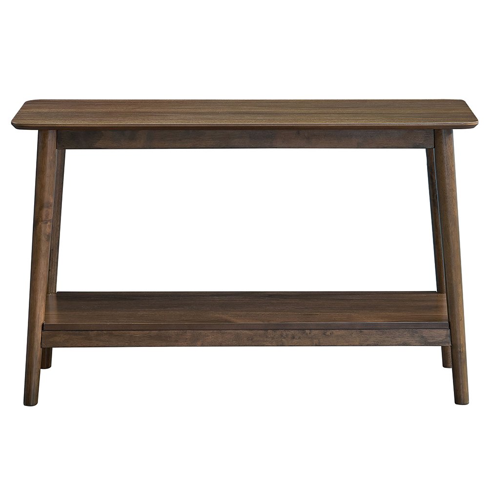 Lamonte Sofa Table w/Shelf, Walnut