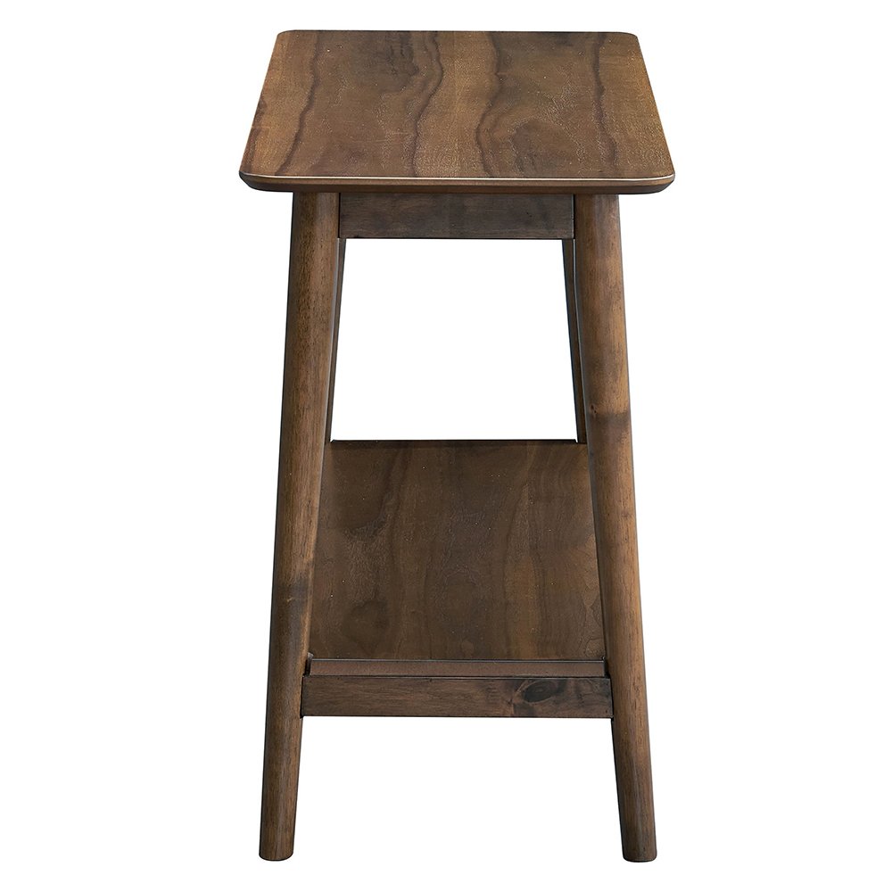 Lamonte Sofa Table w/Shelf, Walnut