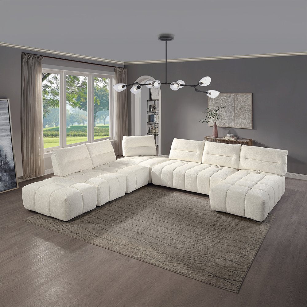 Loanna Modular - Chaise, Beige Linen