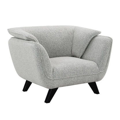 Nayeli Chair, Light Gray Boucle