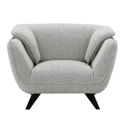 Nayeli Chair, Light Gray Boucle