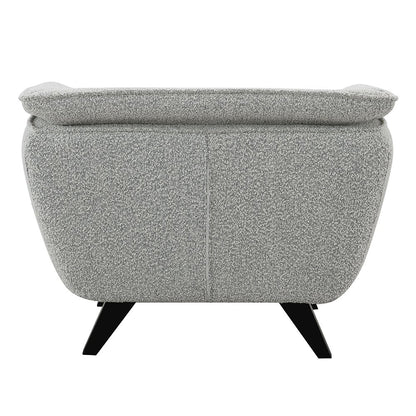 Nayeli Chair, Light Gray Boucle