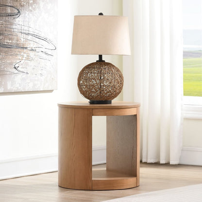 Zoey End Table, Oak